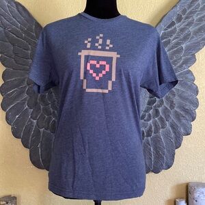 Tee Shirt With Minecraft Style Picture